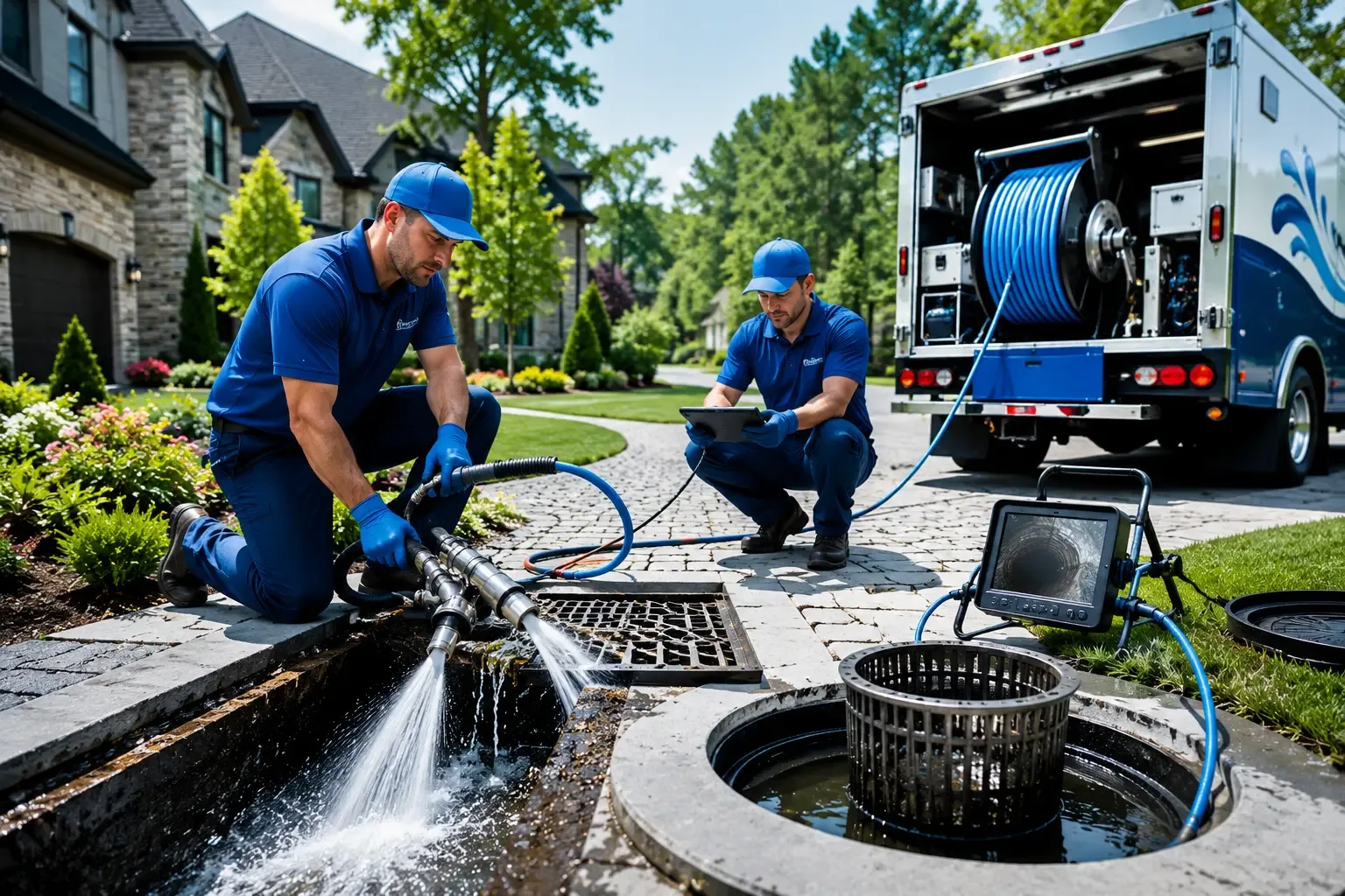 Local outdoor drain cleaning professionals in Flatonia, TX