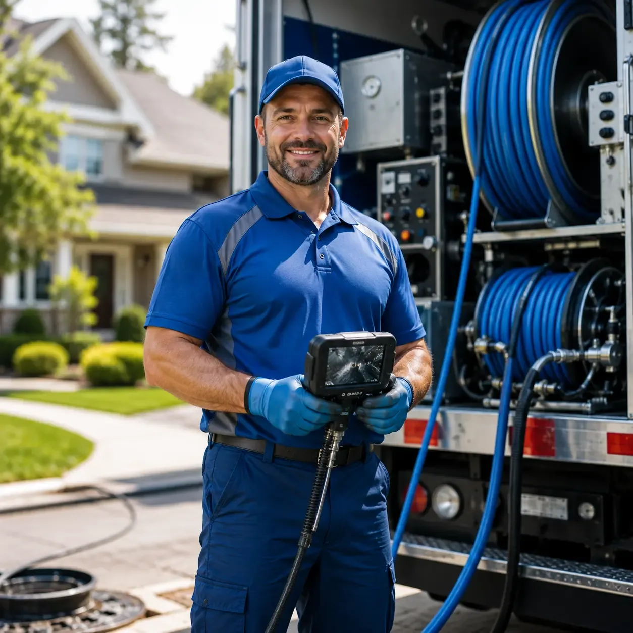 Local outdoor drain cleaning specialists in Flatonia, TX